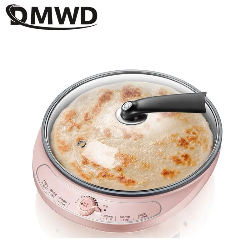 Многофункциональная электрическая сковорода DMWD 220 В для пиццы блинчиков