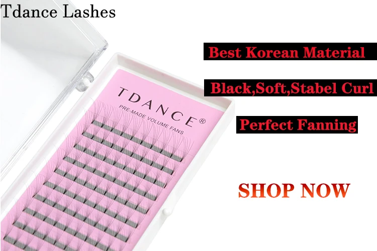 TDANCE Easy Fan Lashes Bloom наращивание ресниц Austomatic цветение Быстрый веер самостоятельное изготовление вееров объем ресниц