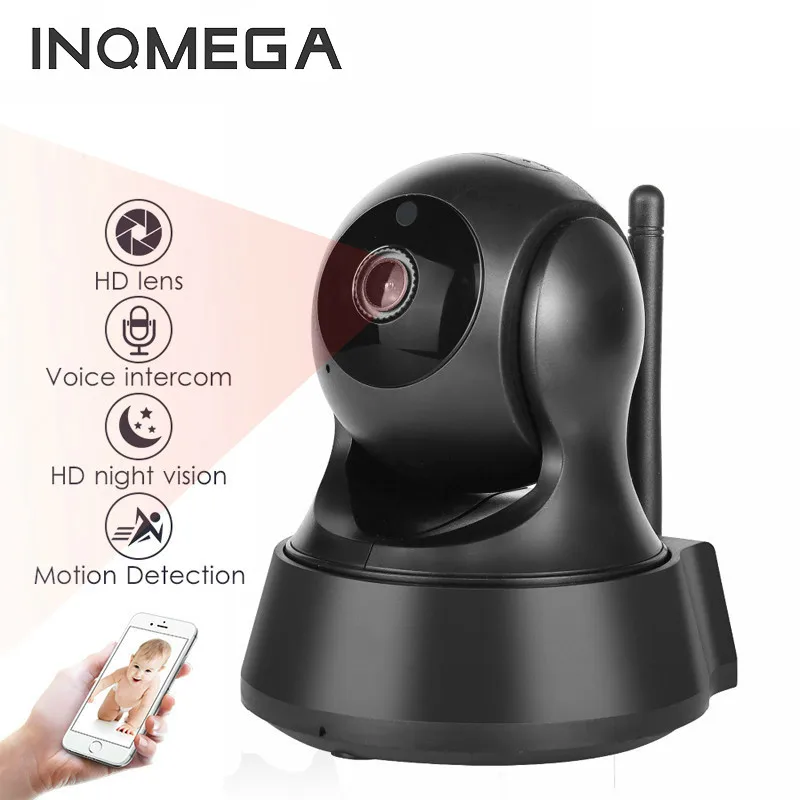 IP-камера INQMEGA Беспроводная для домашних животных 1080P Wi-Fi 720P | Безопасность и защита