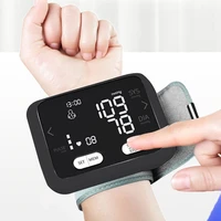 portable wrist blood pressure monitor precise bp meter portable digital sphygmomanometer home medical equipment with storage bag