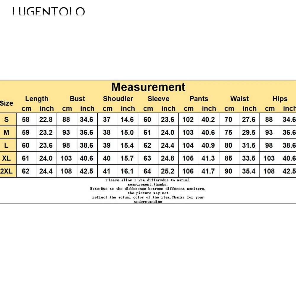 

Lugentolo 2 Piece Outfits for Women Pants and Top Hooded Zipper Tight Autumn and Winter Fashion New Solid Casual Womens Sets
