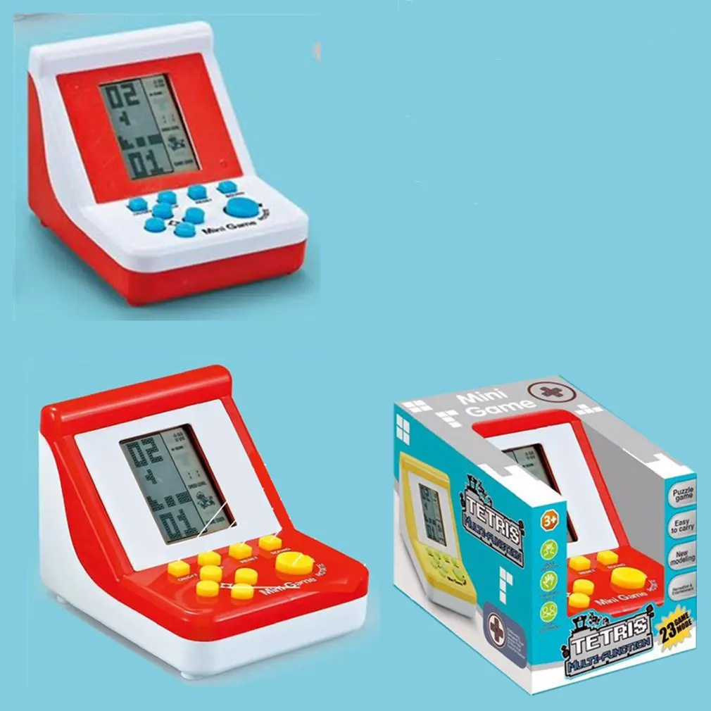 Портативная игровая консоль Tetris портативный игровой плеер с ЖК-экраном