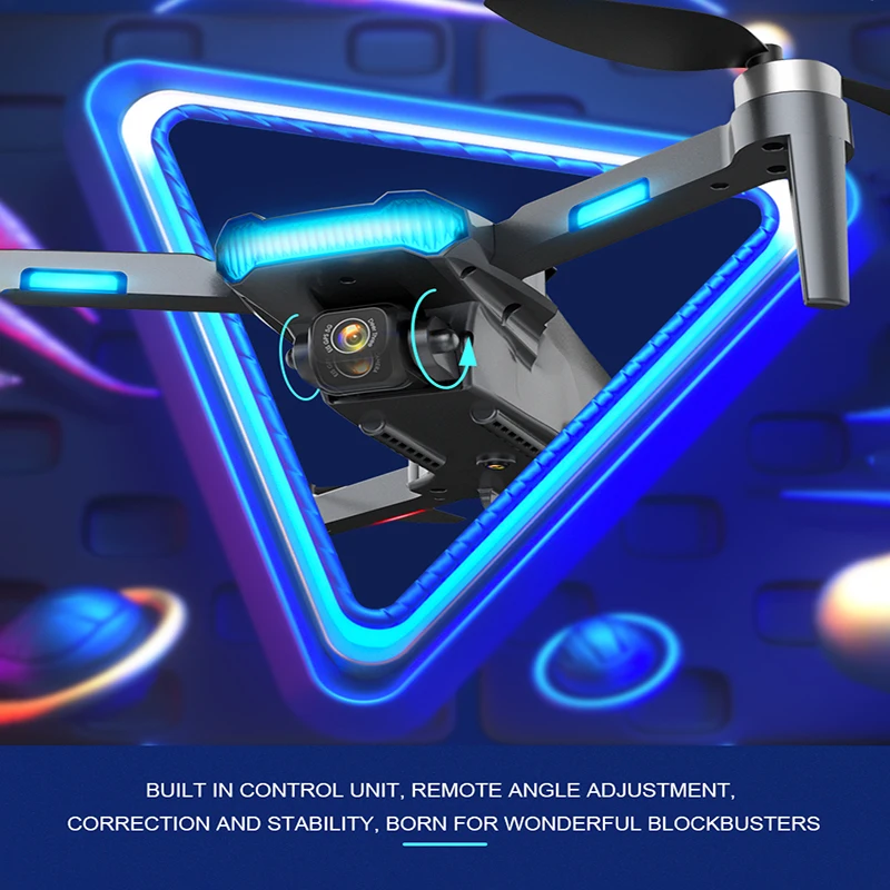 2021 Новый S106 Дрон 8K профессиональная двойная мини камера GPS 5G WIFI FPV аэрофотосъемка
