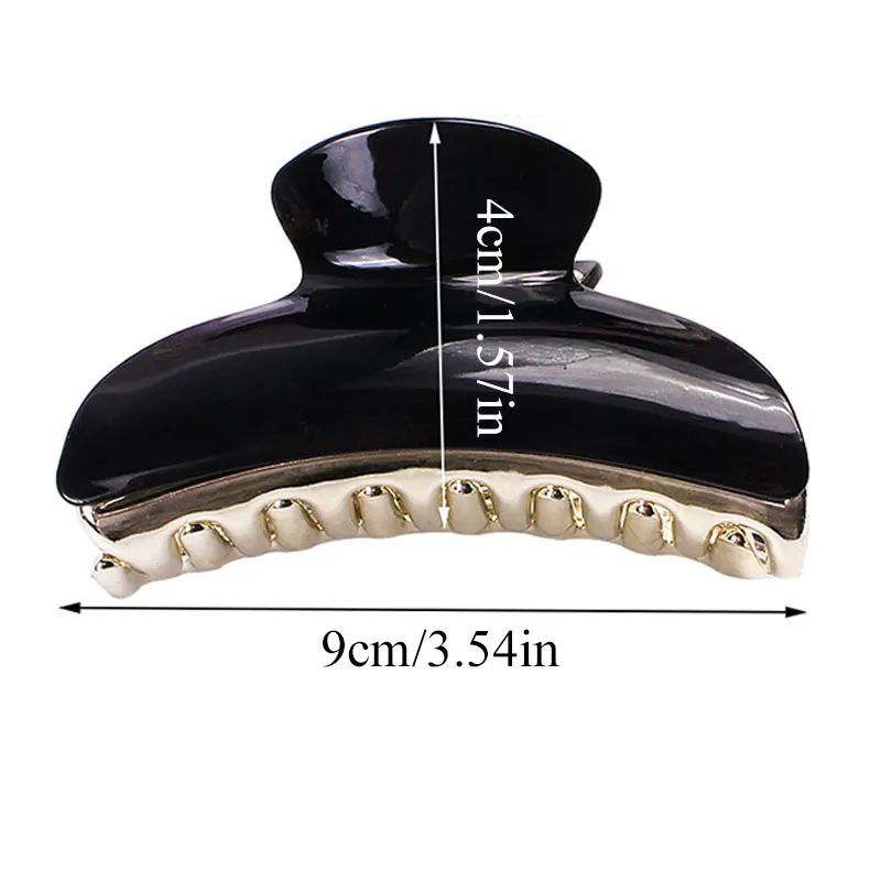 

Hair Clips For Women Girls Acrylic Hair Claws Ponytail Hairpins Makeup Hair Styling Tools Elegant Barrettes Girls Headwear