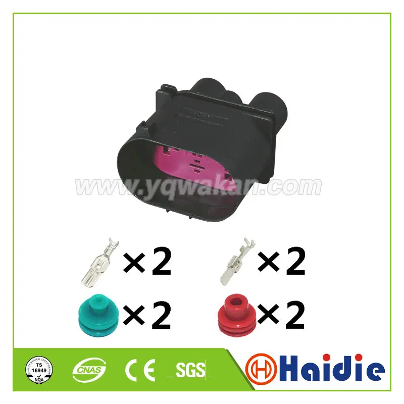 Бесплатная доставка 2 комплекта водонепроницаемый разъем для VW Passat B7 Tiguan Golf 6/7 Polo