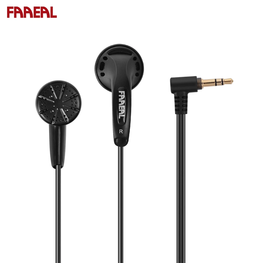 Наушники-вкладыши FAAEAL Iris с плоской головкой 32 Ом Hi-Fi наушники Super Bass проводные 3 5