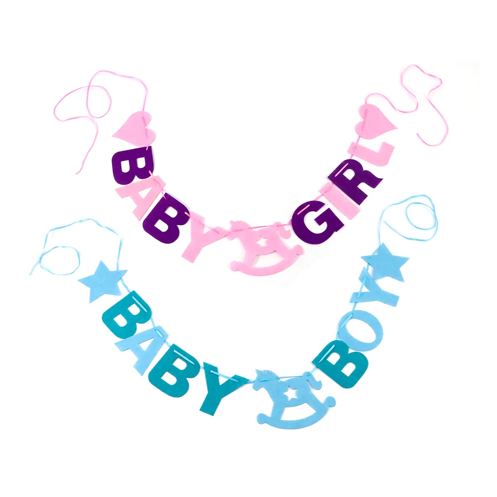 Гирлянда из фигурок декорации с днем рождения для маленьких мальчиков