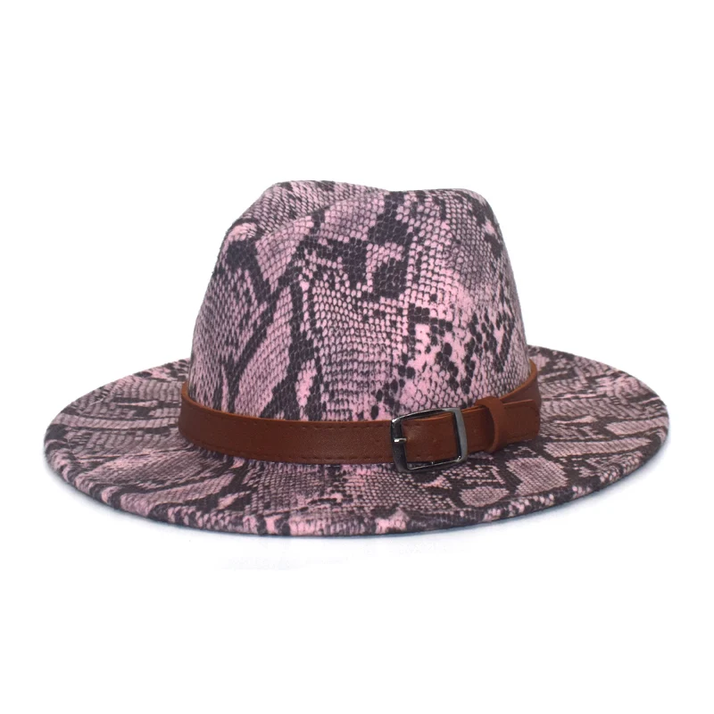 Autumn And Winter Men's Warm Faux Wool Hat retro Harajuku Style Hat High-Top Jazz Hat Panama Hat F79