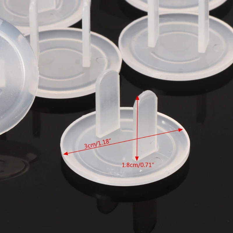 

10pcs US Power Socket Cover Safety Outlet Plug Protective Cover Baby Kids Children Safety Protector Anti Electric Shock Plugs