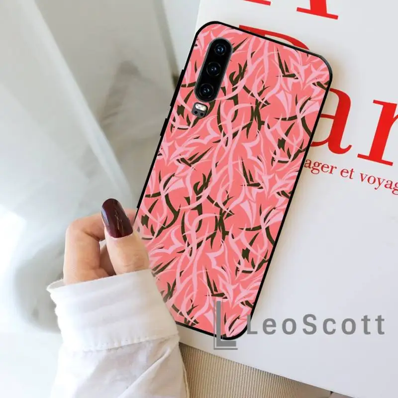 

Camo Pink Art Red Phone Cases For Huawei honor Mate P 9 10 20 30 40 Pro 10i 7 8 a x Lite nova 5t