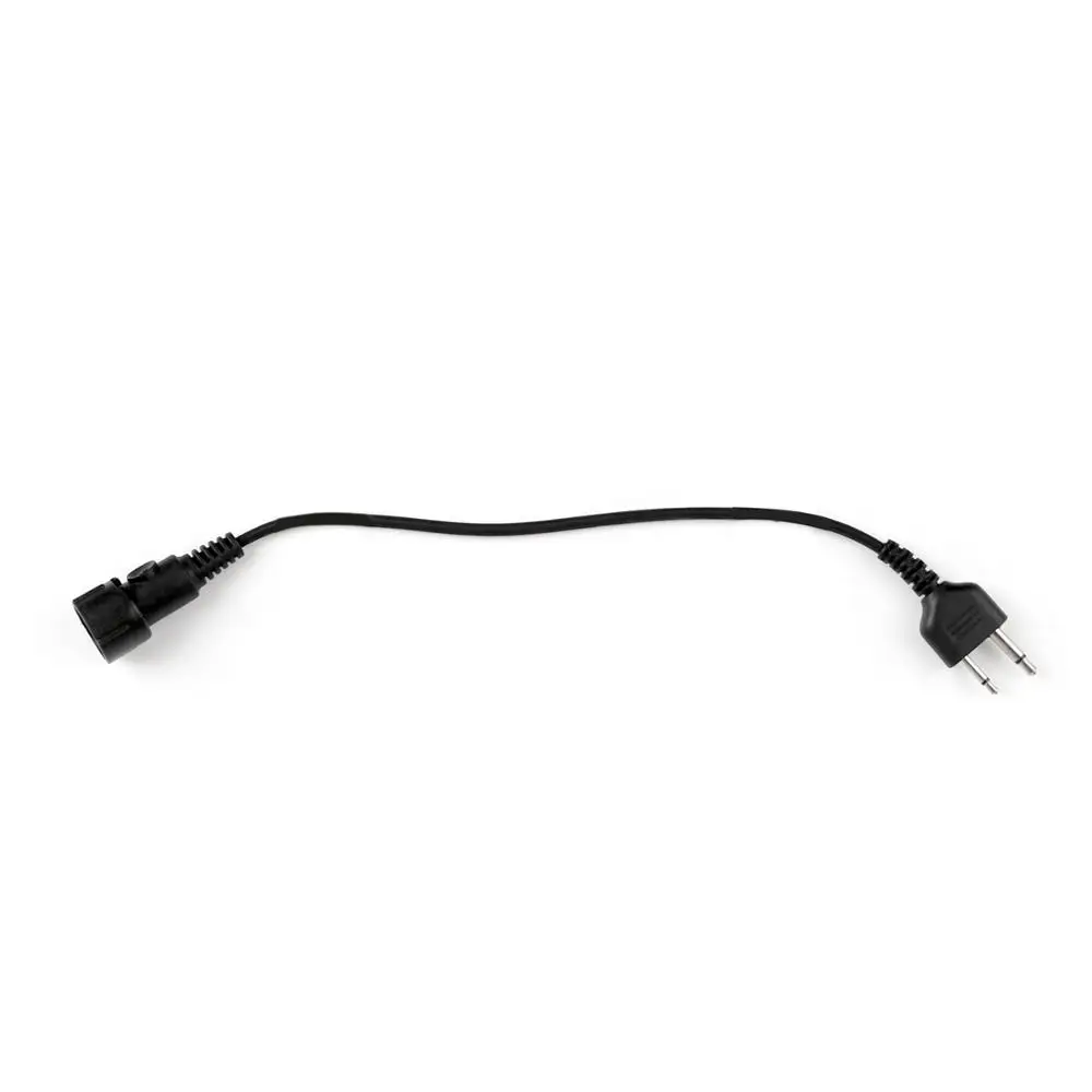 Artudatech 5 шт. 2 штырька фоторазъем кабеля для ICOM IC Cobra CB прямой штекер Wau