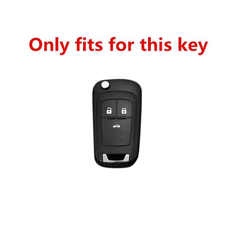 

Car Key Case Leather Fold Key Fob Cover Holder Protector Skin Set For Buick Chevrolet Cruze Opel Vauxhall Insignia Mokka Encore