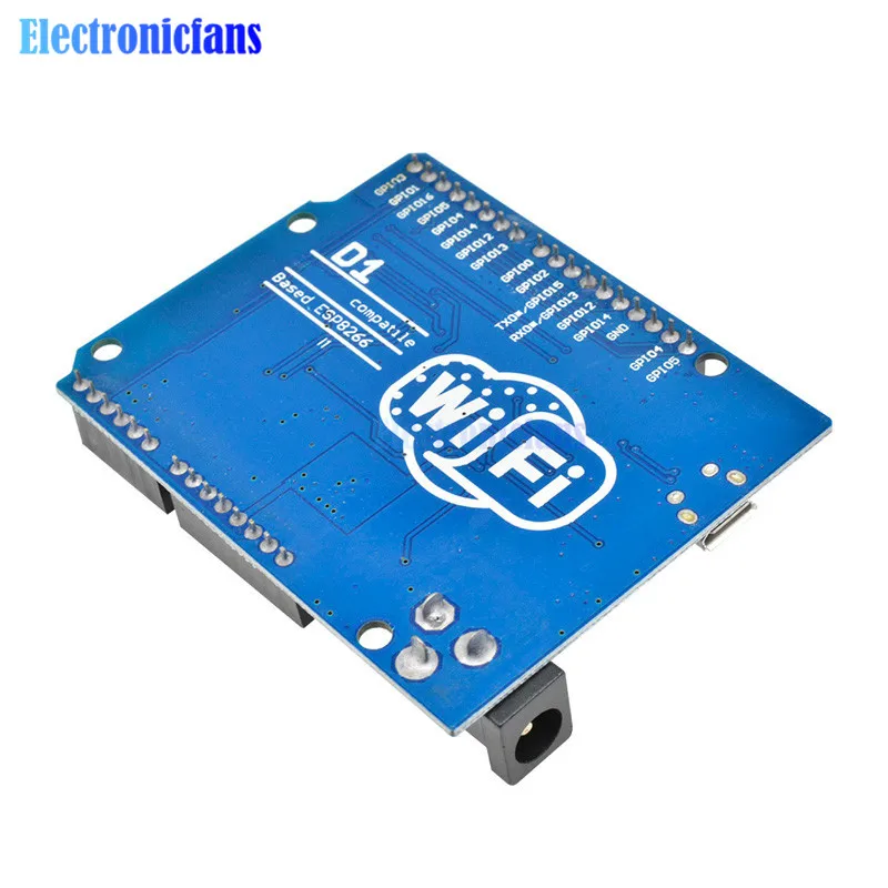 OTA WeMos D1 CH340 WiFi Wireless Development Board ESP8266 ESP-12E IDE R3 ONE For ARDUINO Compatible Drive Module 1A 24V | Электронные