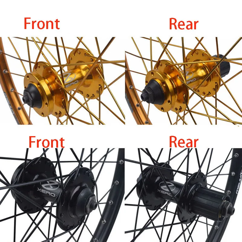 Складные велосипедные колеса 20 &quotкассетные дюймов 406 дисковые тормоза 32