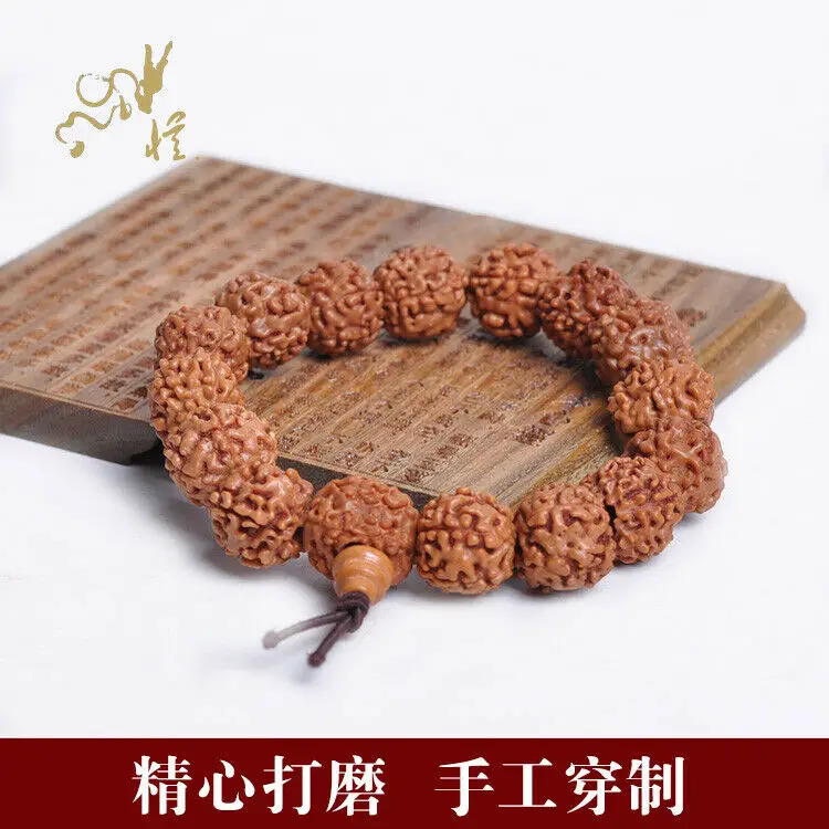 12mm Rudraksha Seeds Tibet Buddhism Amulet Bracelet | Украшения и аксессуары