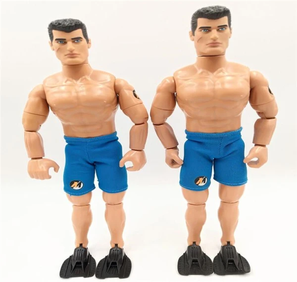 Кукла шарнирная редкая для мальчиков подвижная игрушка дайвинга с 11 суставами