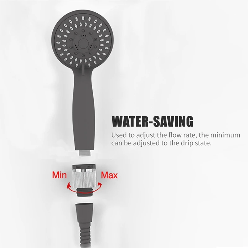 

Water Flow Regulator Shower Bath Head Water Flow Control Valve Handheld Shower Heads Adjustable Showering Water Bath