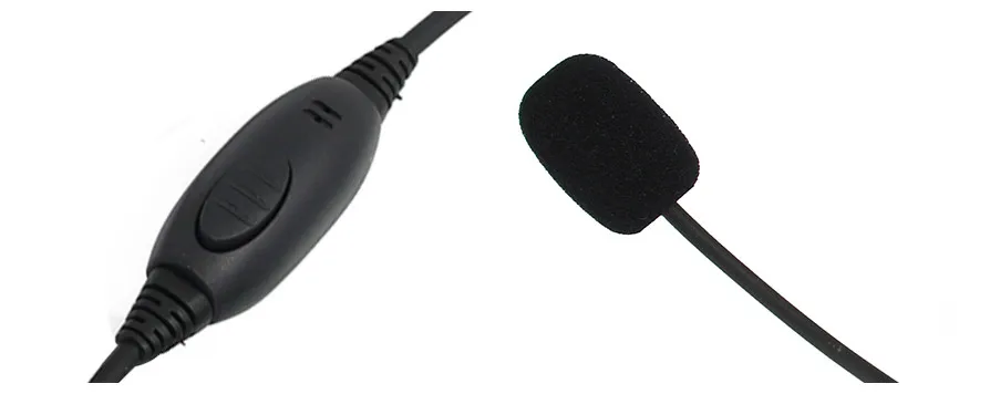 Для Motorola GP338 PLUS GP344 GP388 рация с односторонней головкой тактическая гарнитура для