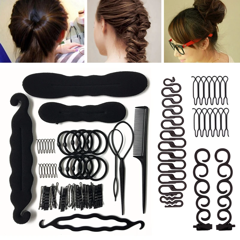 Аксессуары для волос женщин волшебное искусственное приспособление плетения