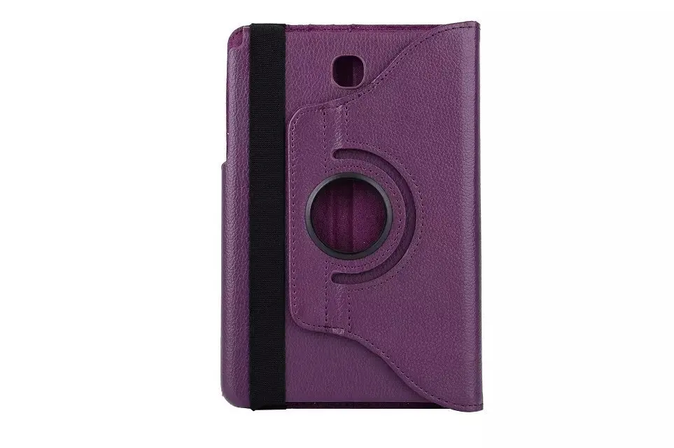 purple Чехол для samsung Galaxy Tab A 9,7 T550 T555 pu кожаный вращающийся на 360 чехол-подставка для Galaxy Tab A 9,7 чехол для планшета+ ручка - Цвет: purple