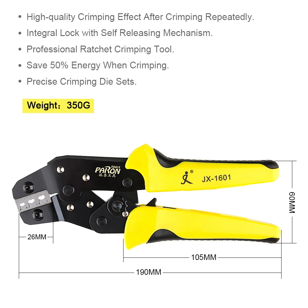 PARON профессиональные панели солнечных батарей обжимной Tools14 10AWG провода щипцы