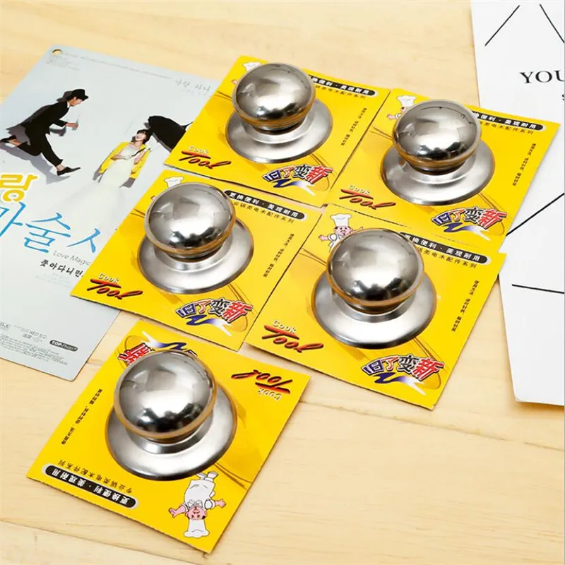 2 шт./компл. Универсальная кухонная ручка для крышки горшка сковорода круглая