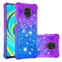 funda Redmi Note Pro Case for Etui Xiaomi Poco NFC Redmi Note 9Pro Cases Glitter Bright Dynamic Phone Cover Women