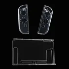 Прозрачный мягкий чехол из ТПУ, защитный чехол Joycon для консоли Nintendo Switch NS Joy-con, прозрачная защитная задняя крышка