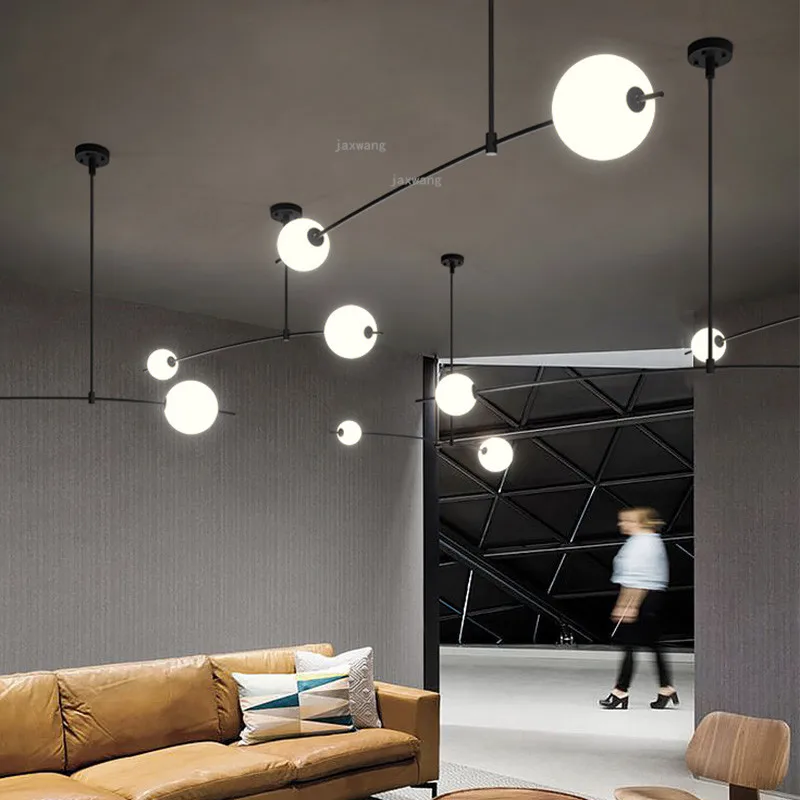 Скандинавский светодиодный светильник креативные Волшебные стеклянные