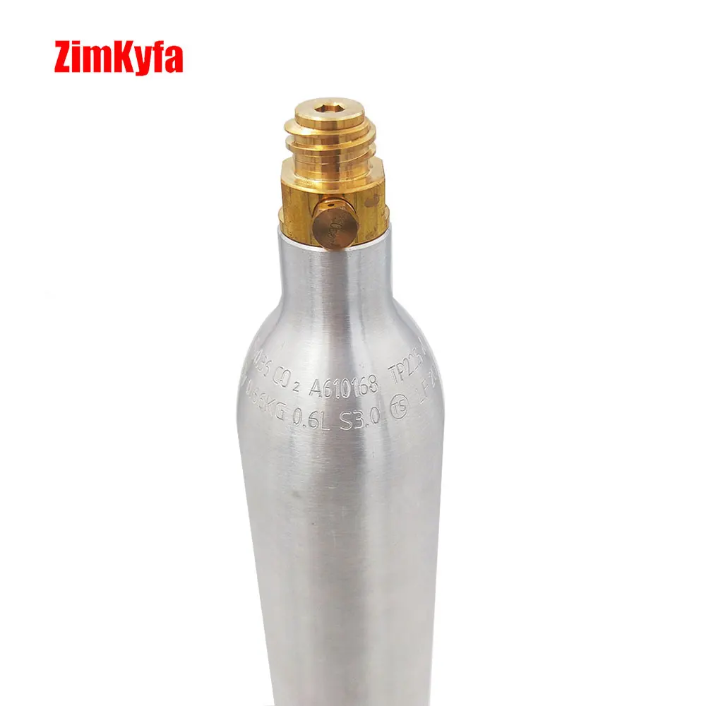 Пустая углекислая бутылка с адаптером для заправки SodaStream Soda Maker W21.8 или