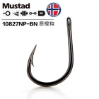 Крючки Mustad глубокий для океанской рыбалки, 10827np # 4X сильный Fishh в прямом эфире с зазубриной гладильная доска рыболовные крючки Pesca Рыбная ловля Anzol