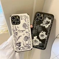 luxury vintage flowers pattern phone case for oppo reno 4z 2z 5 6 pro a3s f9 a31 a53 a9 a5 2020 a91 a52 k9 soft tpu back cover