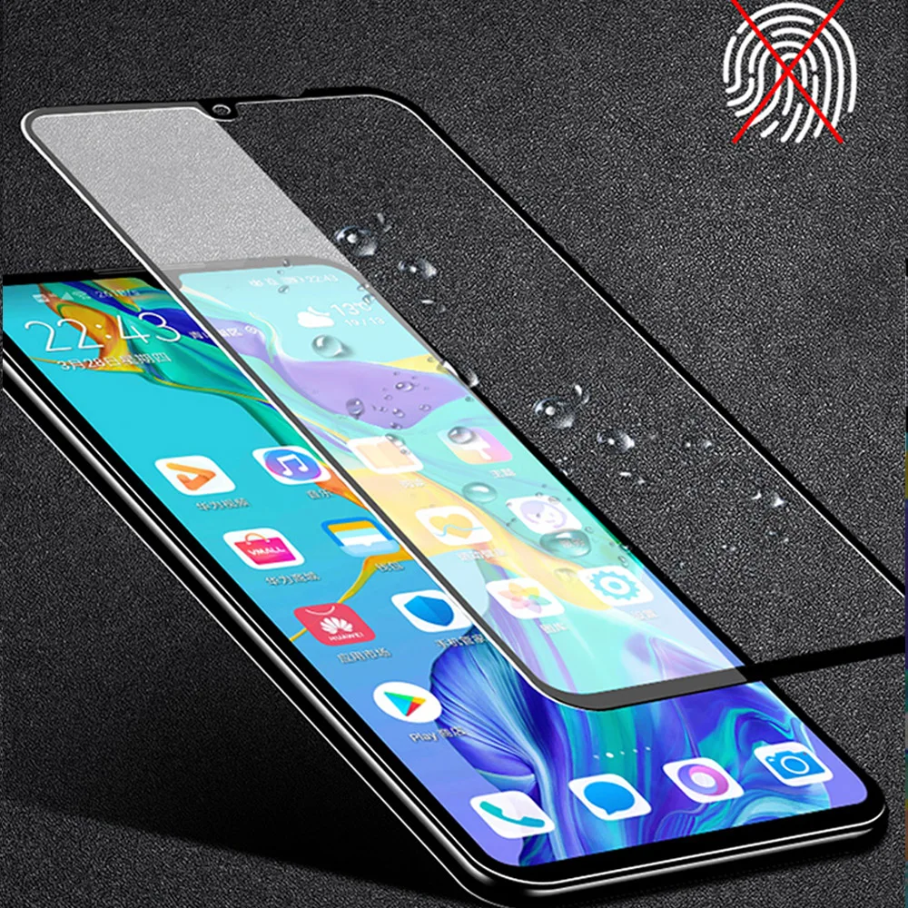 2 в 1 протектор экрана полное Защитное стекло для huawei P30 lite Pro задняя камера