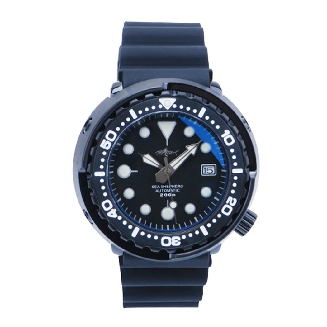 Мужские подводные часы Роскошные мужские HEIMDALLR Модные автоматические механические наручные 200 м