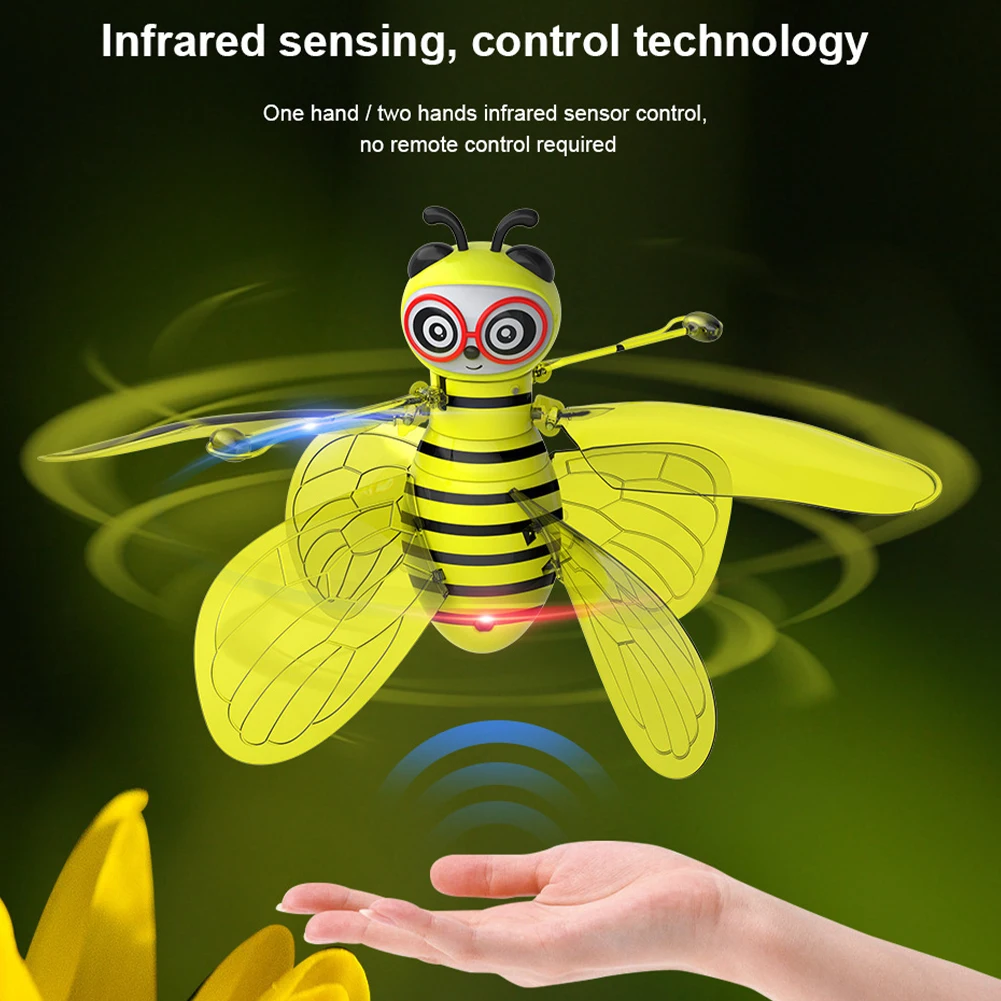 Дрон инфракрасный самолет электронная игрушка Летающая пчела вертолет открытый