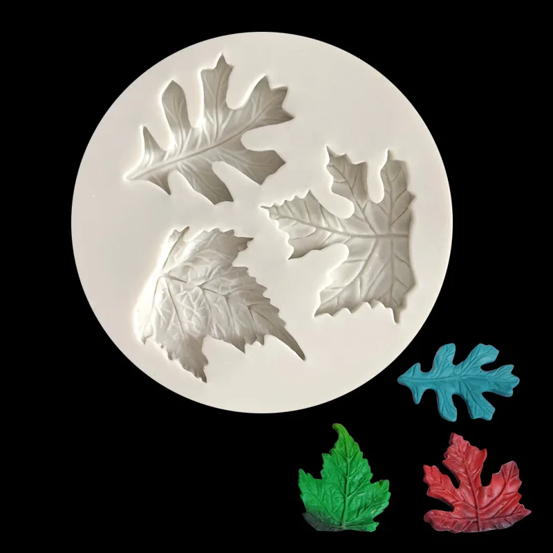 

Fondant DIY Leaf Maple Leaf Silicone Mold Baking Cake Decorating Chocolate Mold