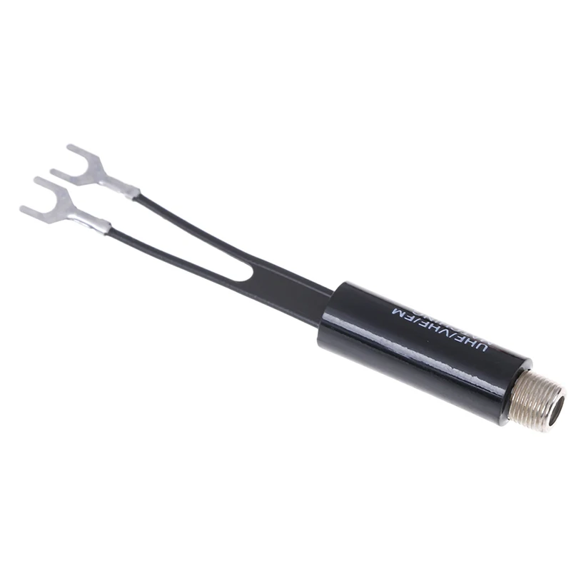 

5pcs/lot UHF/VHF/FM/TV F Cable 75-300 Ohm Balun Antenna Matching Transformer Adapter Antenna