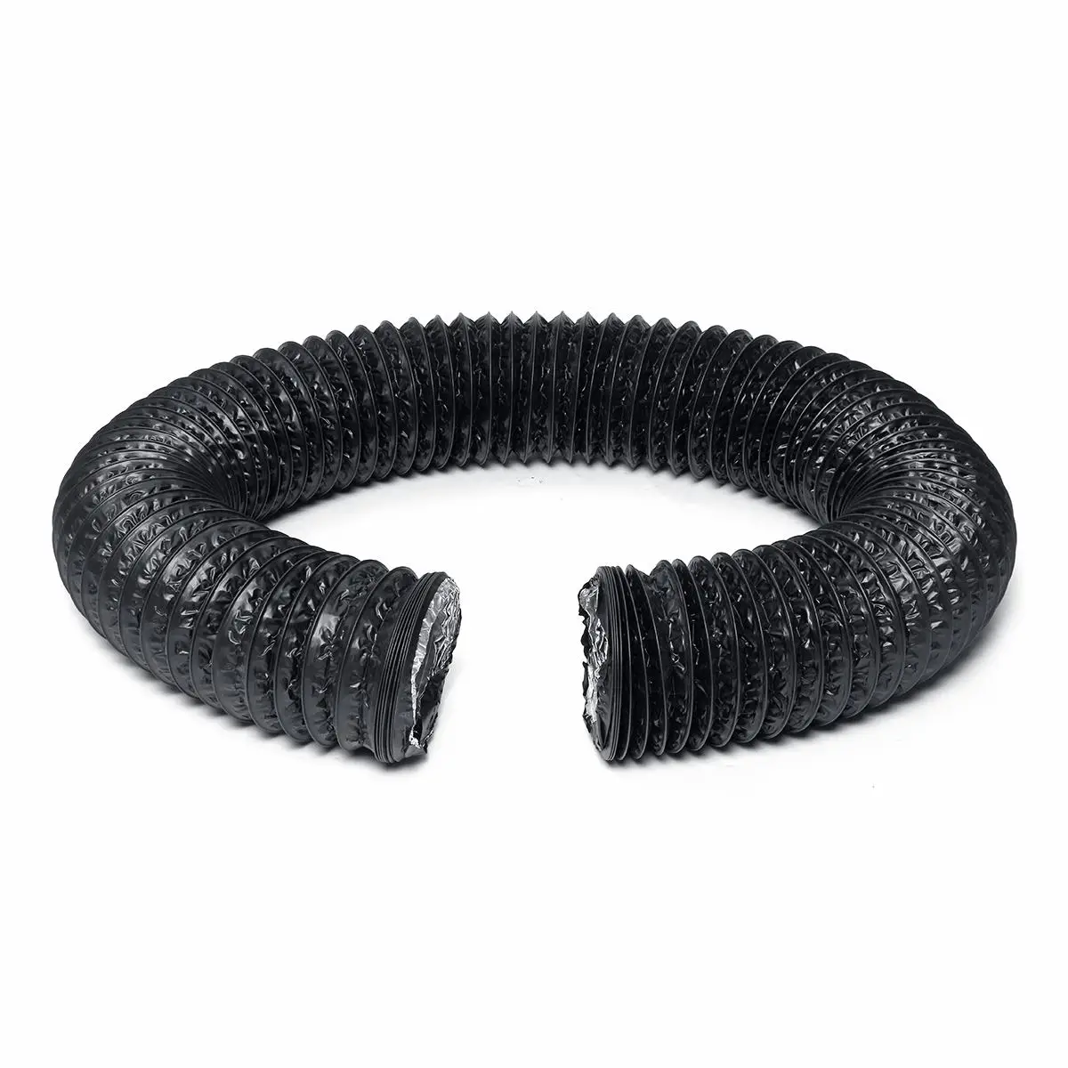 6m 150mm Flexible double Aluminium Foil Ducting Hose for Inline Duct Fan Ventilator Ventilation Tube Air Exhaust Extractor | Обустройство