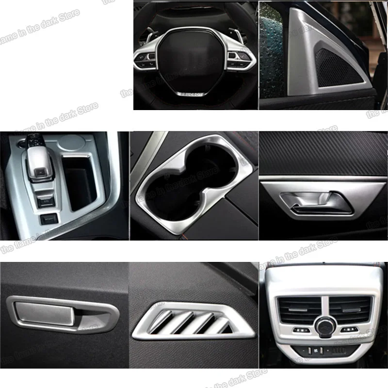 Автомобильный Центральный рычаг переключения передач на руль Lsrtw2017 Abs для Peugeot 3008