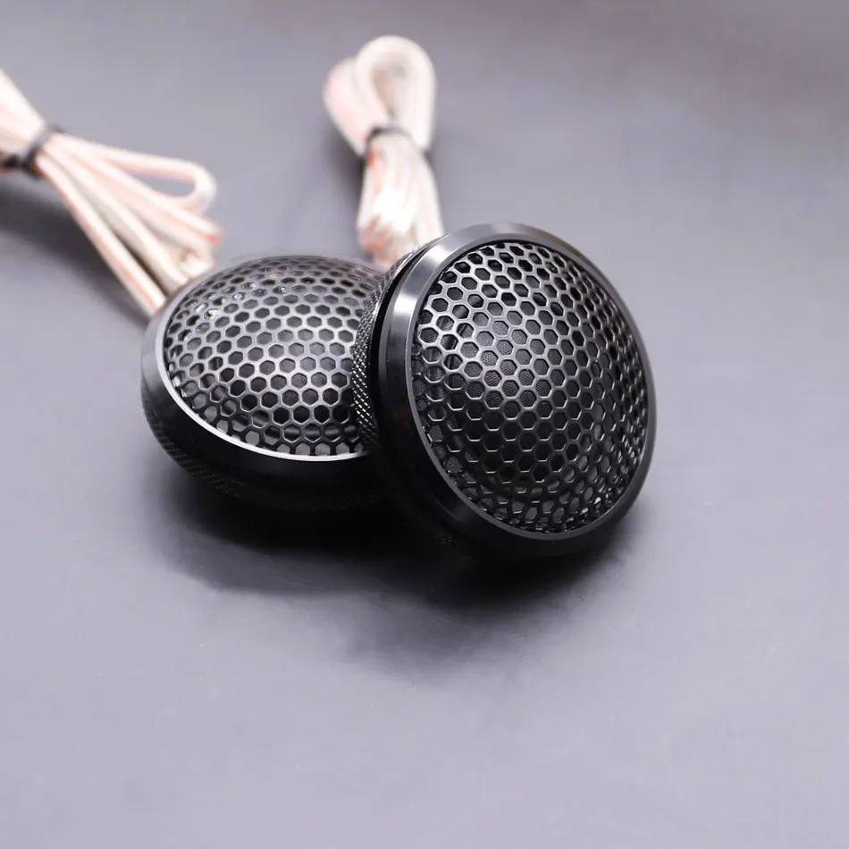 2pcs car audio speaker 25mm ASV silk dome tweeter with Aluminum case 91dB sensitivity 120W speakers auto radio stereo | Автомобили и