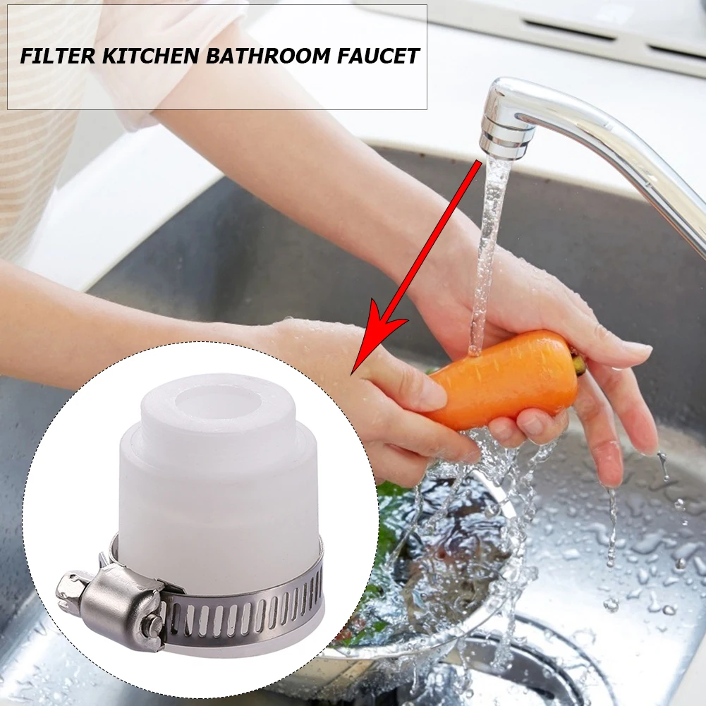 

Universal 360 Degree Rotatable Faucet Flexible Operation Splashing Saving Water Tap Kitchen Bathroom Faucets