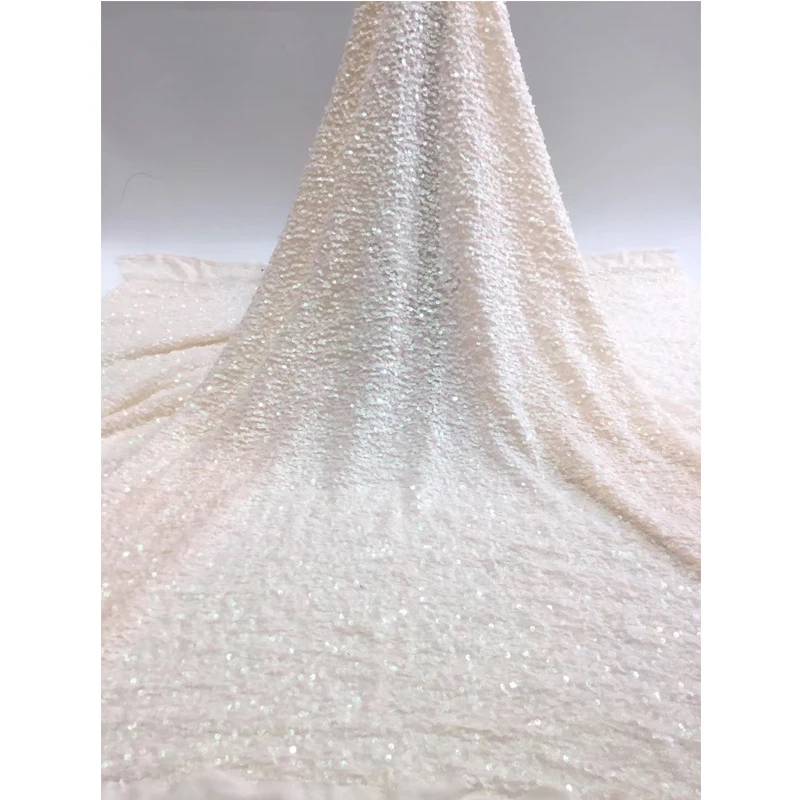 Кружевная ткань с блестками в африканском стиле модель 220 Лидер продаж высокое