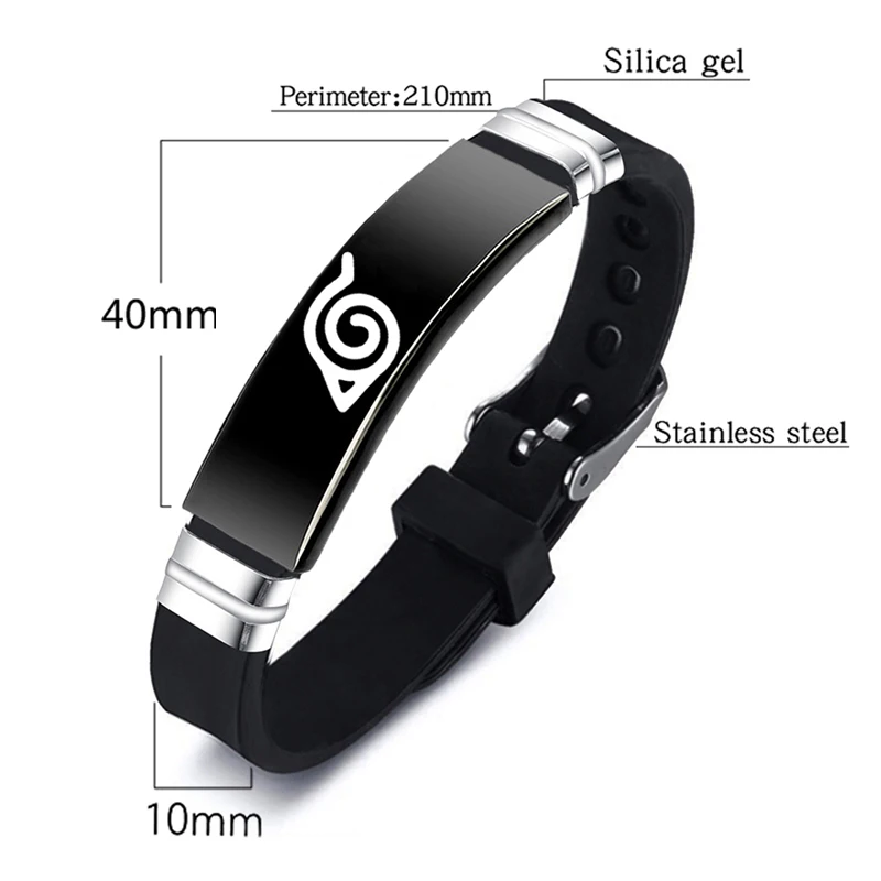 Браслет мужской из нержавеющей стали с силиконовым ремешком | Украшения и