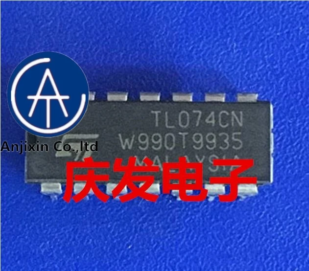 

10pcs real orginal new in stock TL074CN DIP14