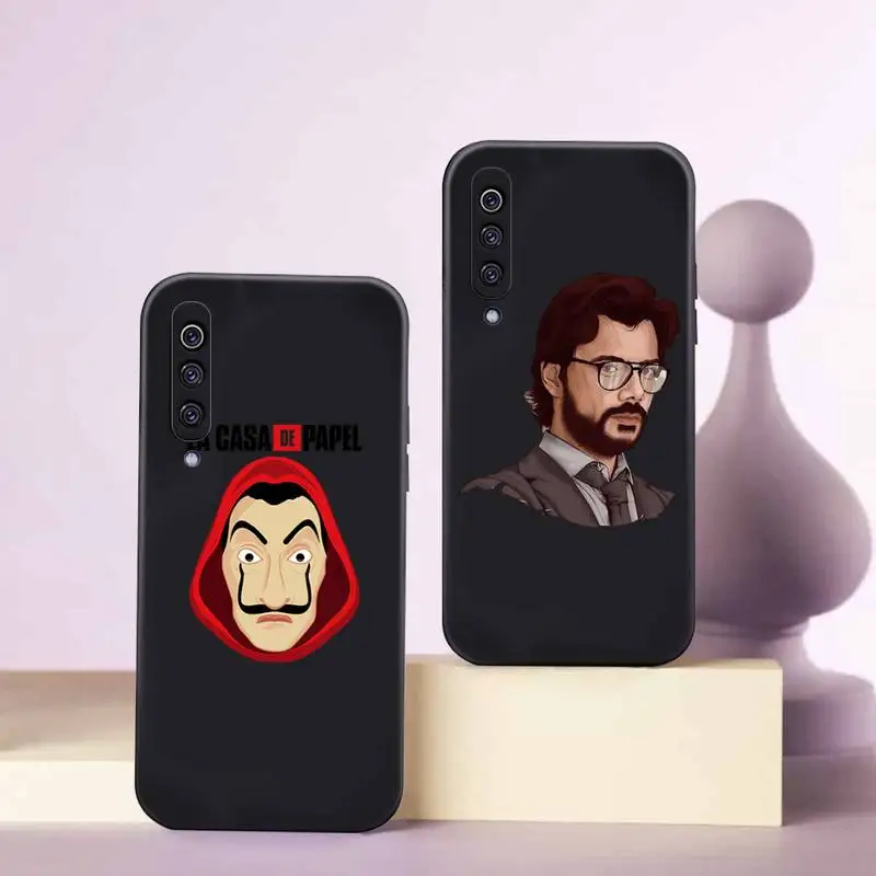 

TV Money Heist House Paper Phone Case For Samsung A51 A32 A52 A71 A50 A12 A21S S10 S20 S21 Plus Fe Ultra