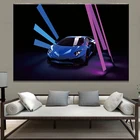 Художественный постер Lamborghiny шпандостер и печать на стене, Картина на холсте, домашний декор для гостиной, рамка