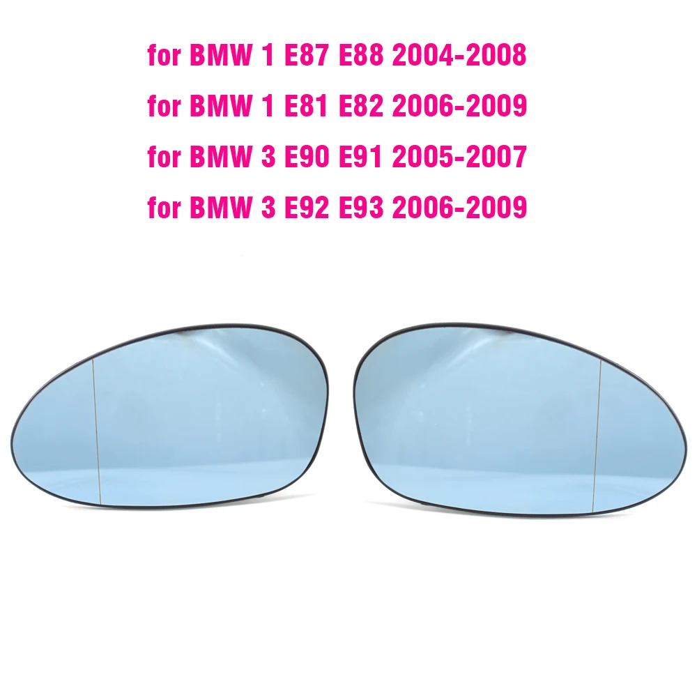 

Для BMW E90 Зеркало с подогревом Боковое зеркало Стеклянное зеркало заднего вида Для BMW E90 E91 E92 E93 M3 Стиль E80 E81 E87