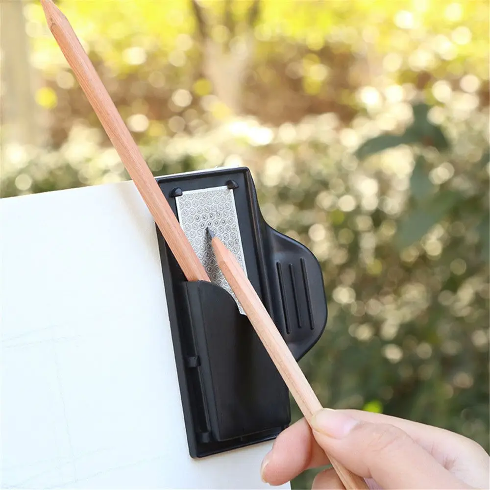 Металлическая точилка для карандашей доска набросков зажим рисования уголь