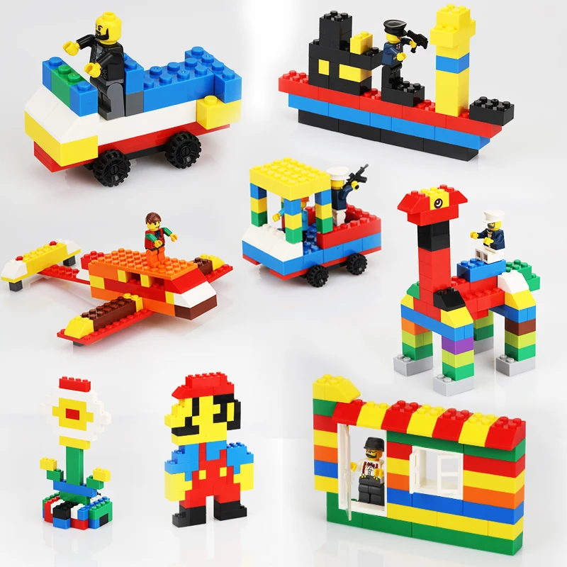 

1000pcs Building Blocks City Creative Brick Blocks Education Children's Toys Compatible With All Brand Classic Building Block