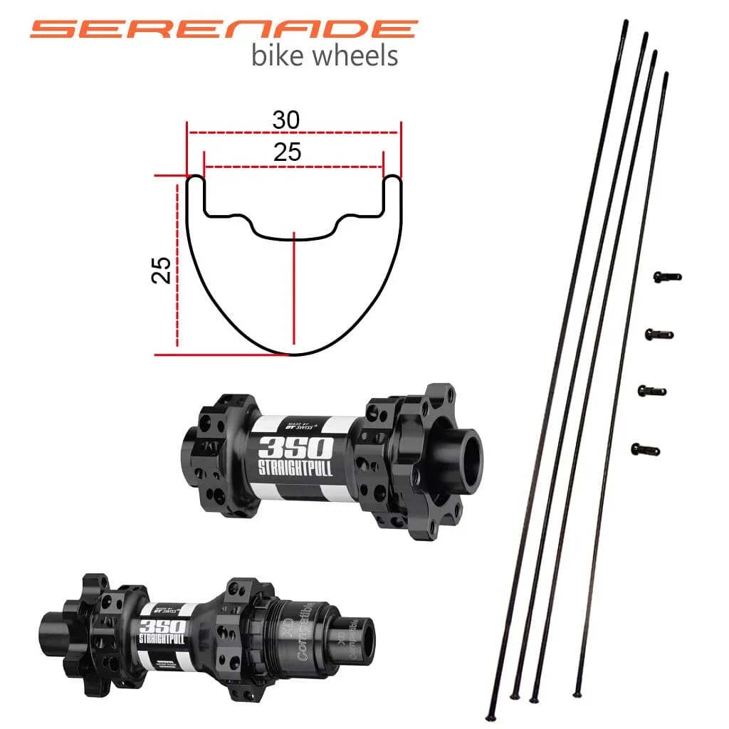 Светильник вес 25 мм глубина 30 ширина велосипедные диски Mtb углеродный комплект